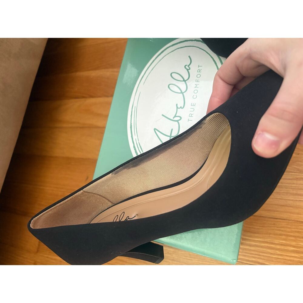 Abella true comfort black heels galaxy - Picture 2 of 4